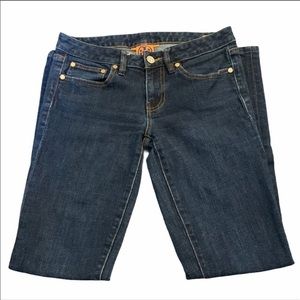 Tory Burch Super Skinny Jean Dark Wash Size 27